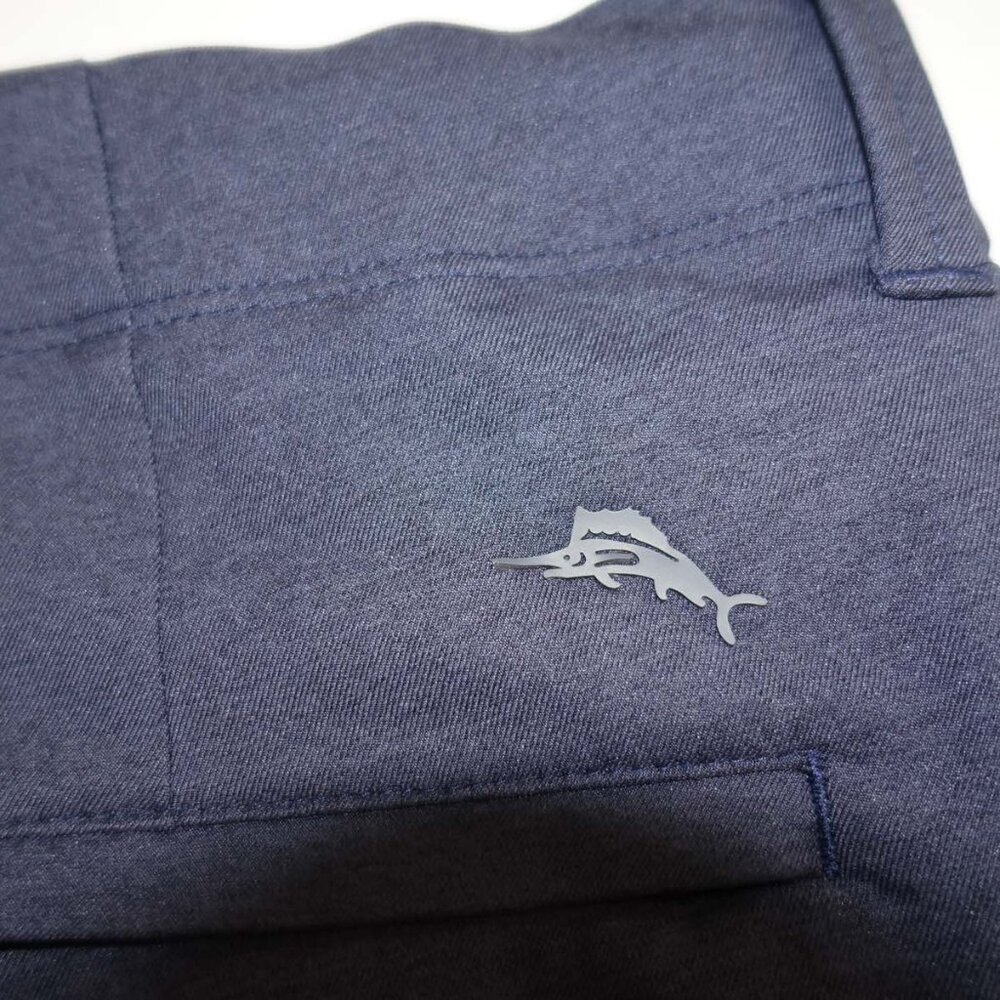 Tommy Bahama Men's On Par Island Zone Golf Pants 40 x 32 Blue Performance Slacks - Picture 8 of 8